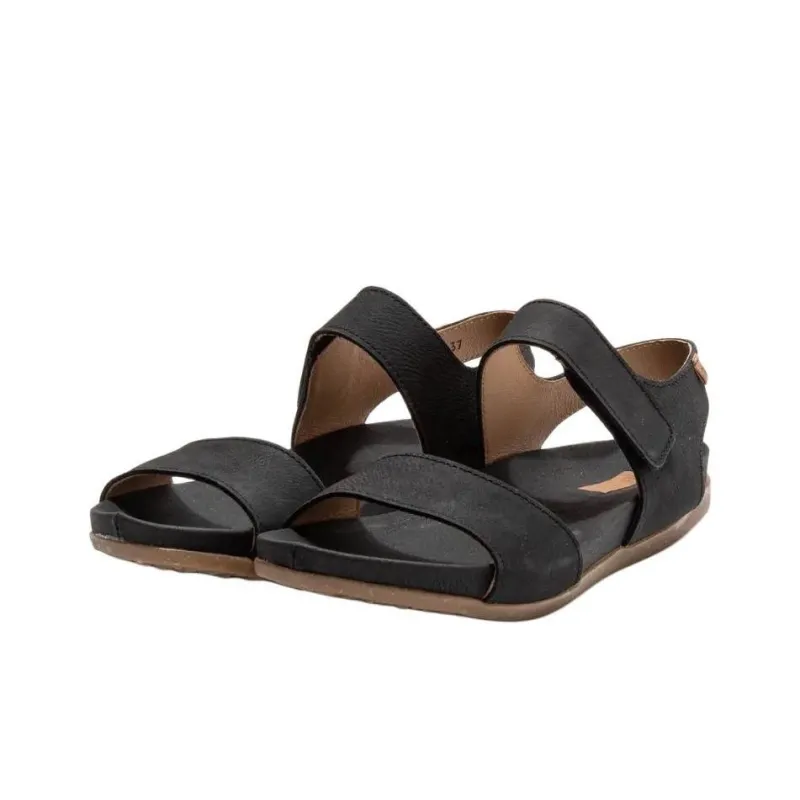 El Naturalista ZUMAIA Beach Sandals Women's Black-1