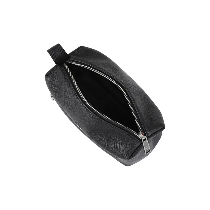 HUGO BOSS Logo Embossed Zipped Beauty Case-5