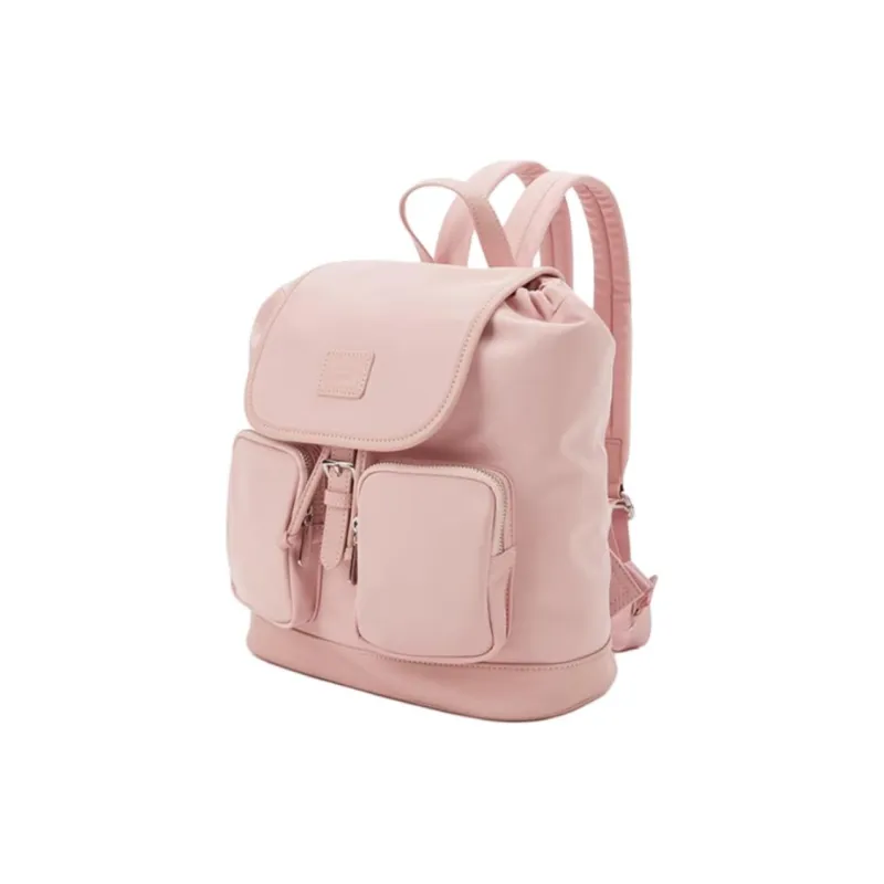 Hotwind Fabric Backpack Medium Size Women's Pink-1