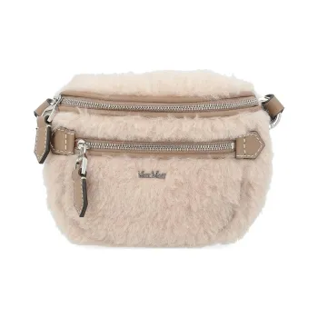 MaxMara Virgin Wool Fanny Pack Mini Women's Beige