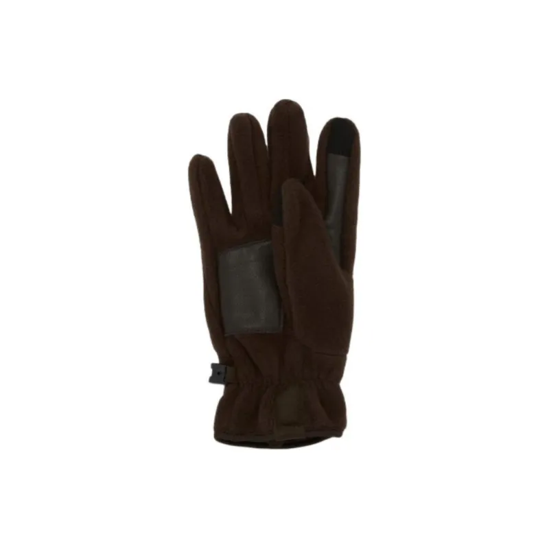 THE NORTH FACE Polyester Knit Gloves Men's Brown-1