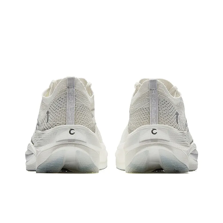 Anta C202 6.0 PRO Anti-Slip Wear-Resistant Low-Top Marathon Running Shoes Men's White Gray-3