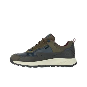 GEOX Terrestre Ab Anti-Slip Wear-Resistant Low-Top Casual Shoes Men's Blue Green