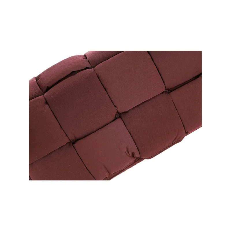Bottega Veneta Nylon Shoulder Bag, Crossbody Bag Men's Burgundy-7