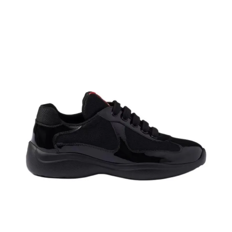 PRADA America's Cup Low Top Casual Shoes Women's Black-1
