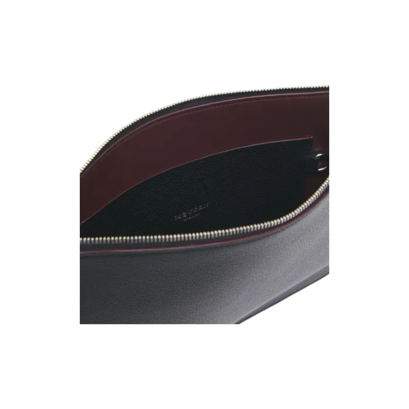 Alexander McQueen Calfskin Coin Purse Large Size Men's Black-3