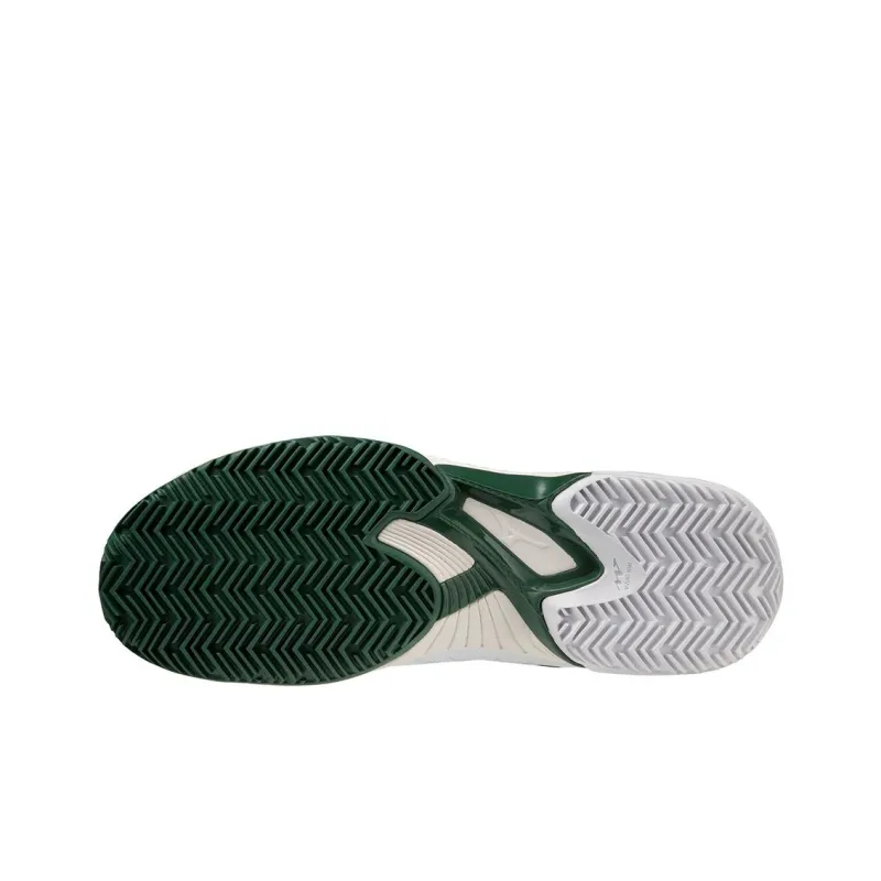 Mizuno Wave Exceed Tour 5 Anti-Slip Wear-Resistant Low-Top Tennis Shoes Unisex White Green-4