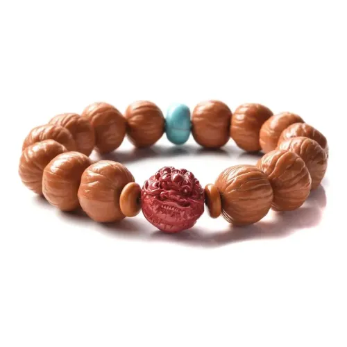 CUISHI Monkey Head Walnut Bracelets Unisex