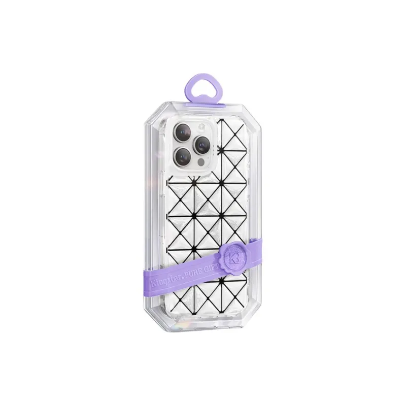 Kingxbar TPU Material 3D 3D Effect Diamond Phone Case Compatible With Apple 16 Collection-3