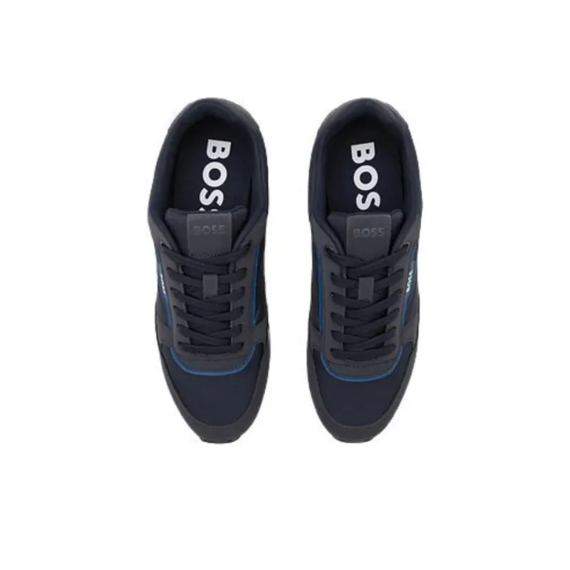 HUGO BOSS Low Top Casual Shoes Men's Black-2