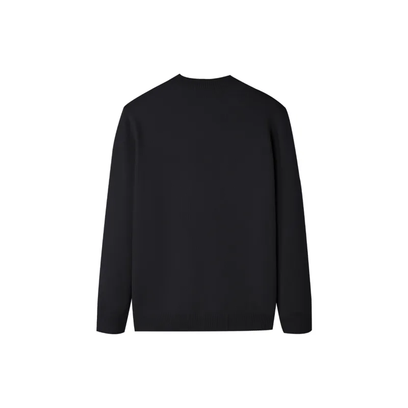 HLA Base Round Neck Long Sleeved Knitwear Men's-5