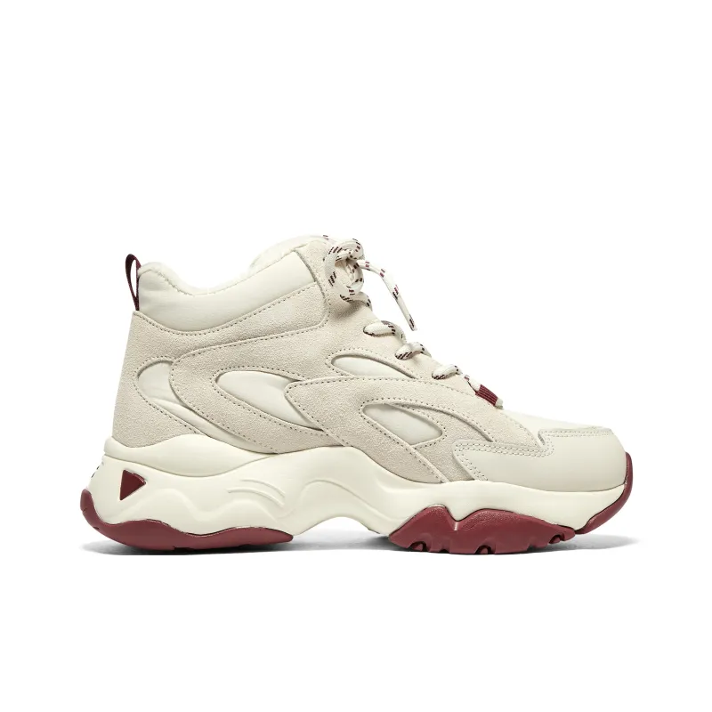 Skechers D'lites 3.0 'White Burgundy' Women's-6