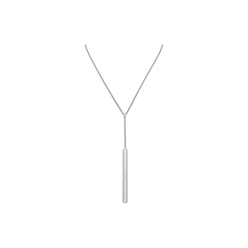Alexander McQueen T bar Chain Necklace-0