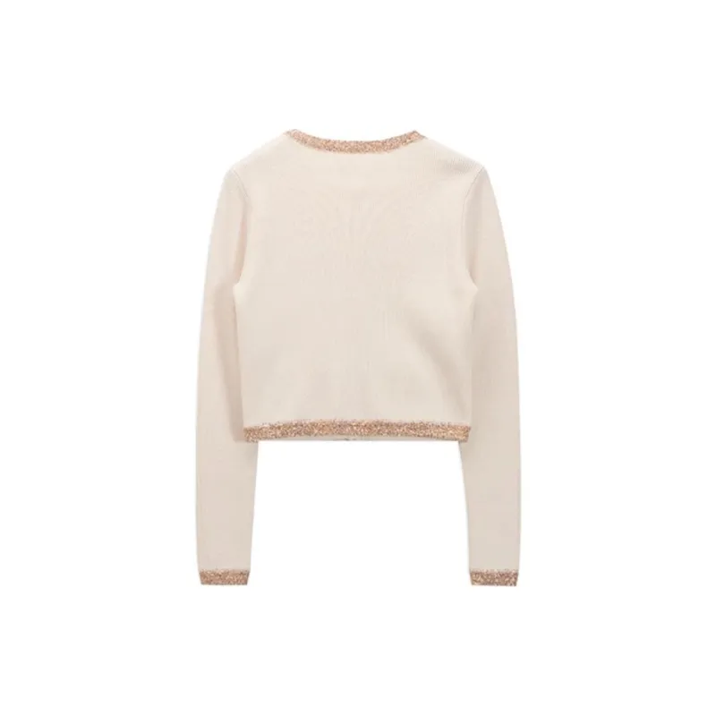 Ed Hardy FW24 Knitwear Women's Almond-1