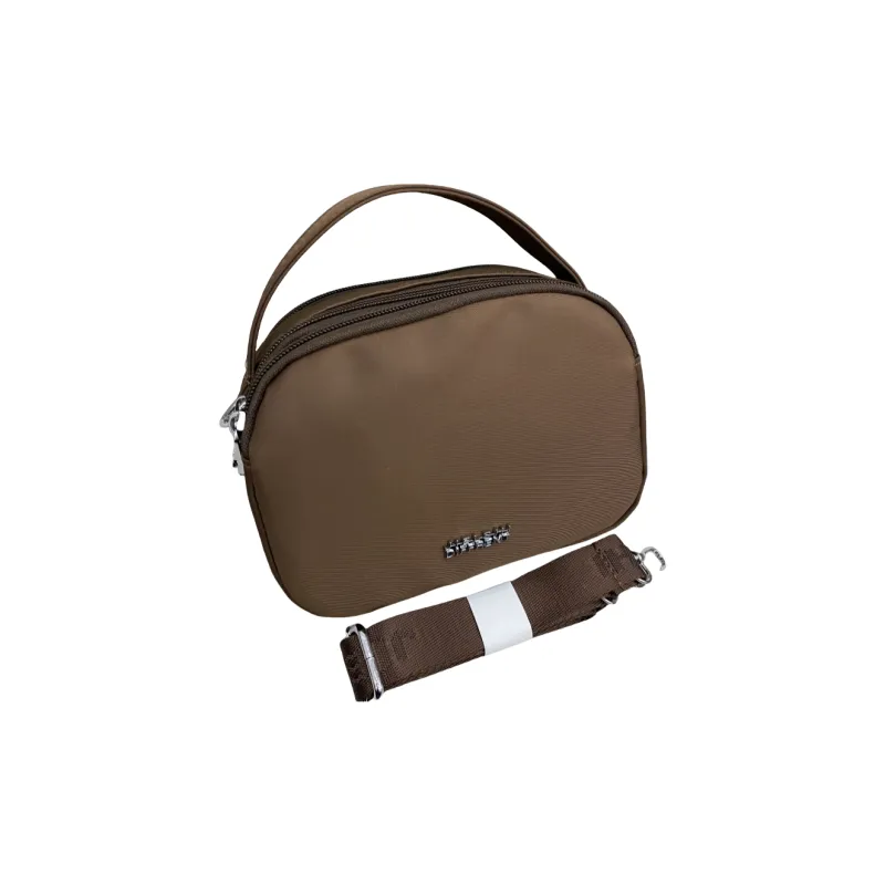Gerlanx Nylon Fabric One Shoulder Handbag Regular Unisex Multicolor-2