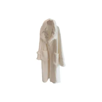 MIIOW Pajama Robe Women's White