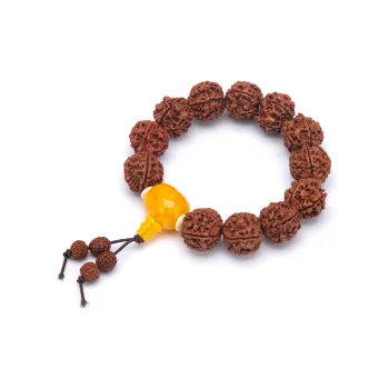 Listen To The Flowers Bloom King Kong Bodhi Seeds Bracelets Men's