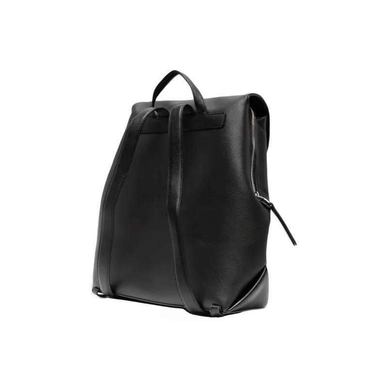 CALVIN KLEIN Polyurethane Backpack Women's Black-1