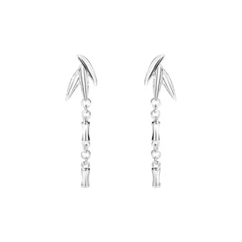 Kim Heng Hee S999 Fine Silver Earrings Women's