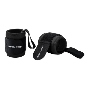 LARA STAR Fitness Wristbands Protective Black Polypropylene Professional Protective