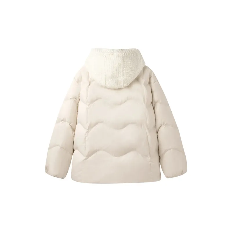 LEDIN Down Jacket Women's Winter Day White-1