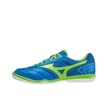 Mizuno Anti-Slip Wear-Resistant Soccer Shoes Unisex Blue