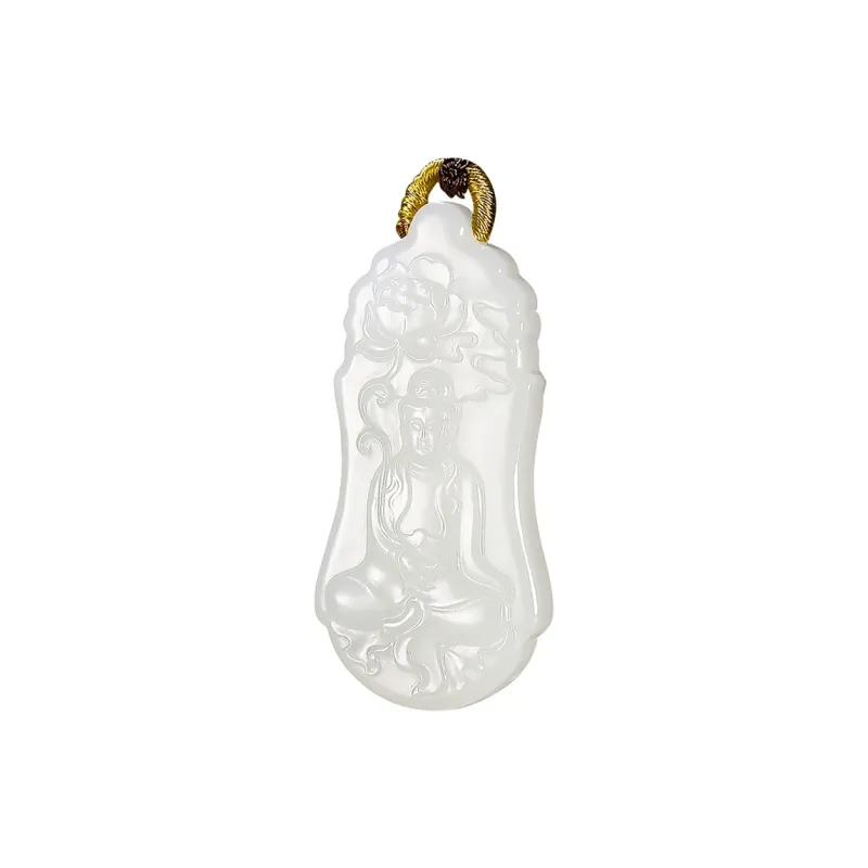 Jade Said Pendants White Jade Men's-0
