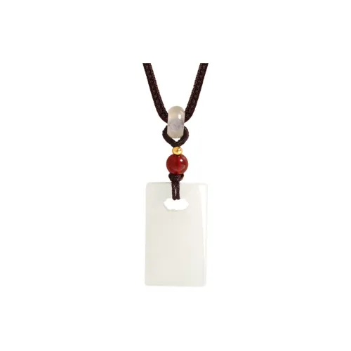 ZHOU LIU FU Jade White Jade Unisex