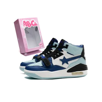 ABCIO Slip Resistant Water Resistant Height Increasing High Top Skateboard Shoes Unisex