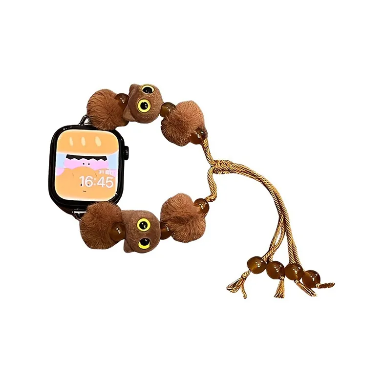 IBOANN Watch Band Apple Compatibility Bead Material-4