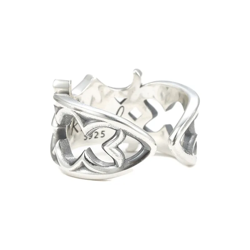 Ruibeila 925 Sterling Silver Rings Men's-4