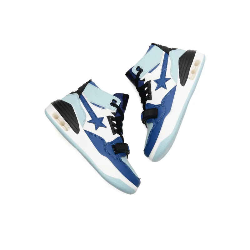 ABCIO Slip-Resistant Water-Resistant Height Increasing High-Top Skateboard Shoes Unisex-5