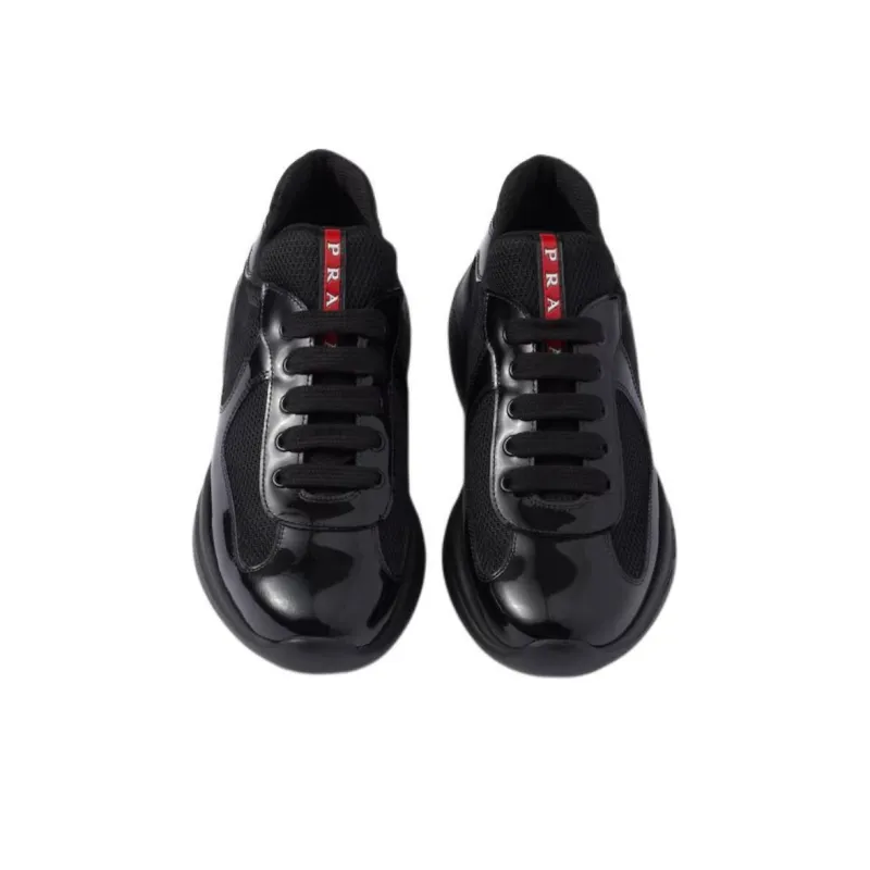 PRADA America's Cup Low Top Casual Shoes Women's Black-4