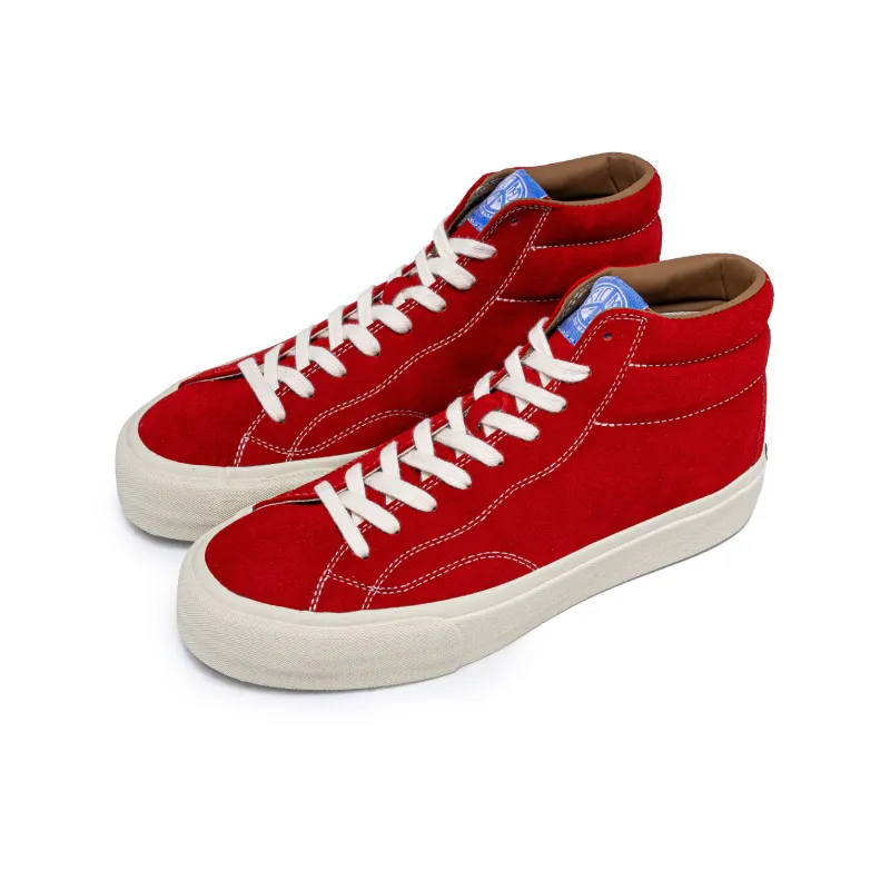 TC Tcmade 022 Wear-Resistant Mid-Top Canvas Shoes Unisex Red-2