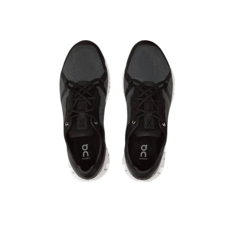 On Cloud X 3 AD Wear resistant And Lightweight Low Top Training Shoes Men's Black-3
