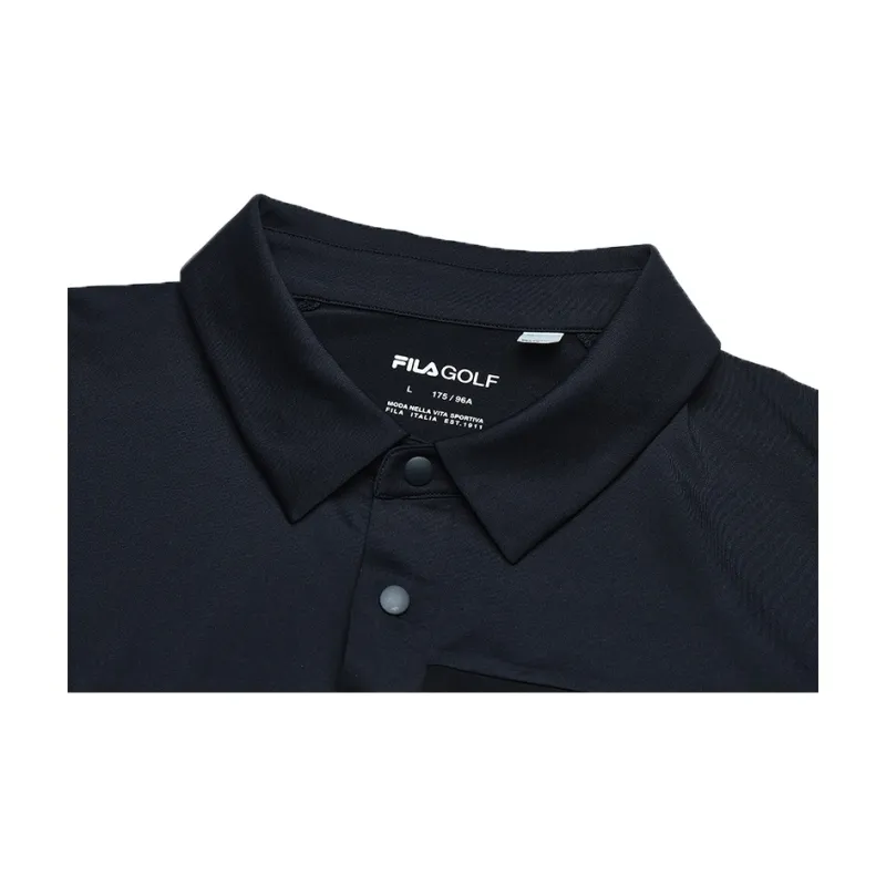 FILA Golf Series Polo Shirt Men's Legend Blue-3