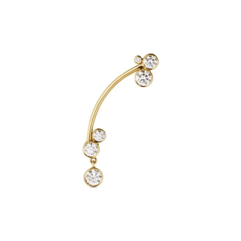 Sophie Bille Brahe 18kt Yellow Gold Stella Diamond Earring-0