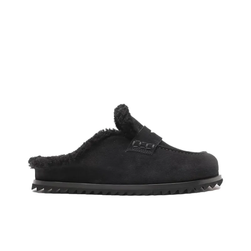 Officine Creative Pelagie 007 Shearling Mules-4