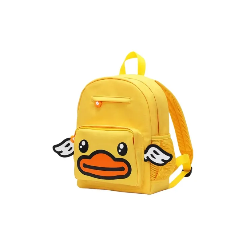 B.Duck Oxford Backpack Small Size Kids' Yellow-1