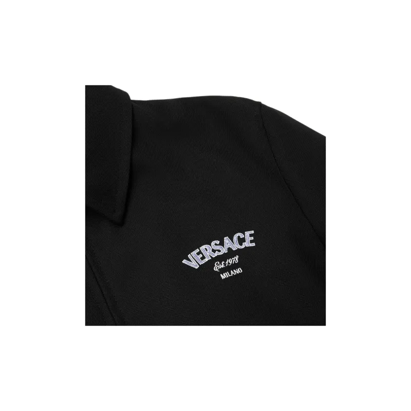 VERSACE Medusa Head Embroidered Zipped Jacket-3
