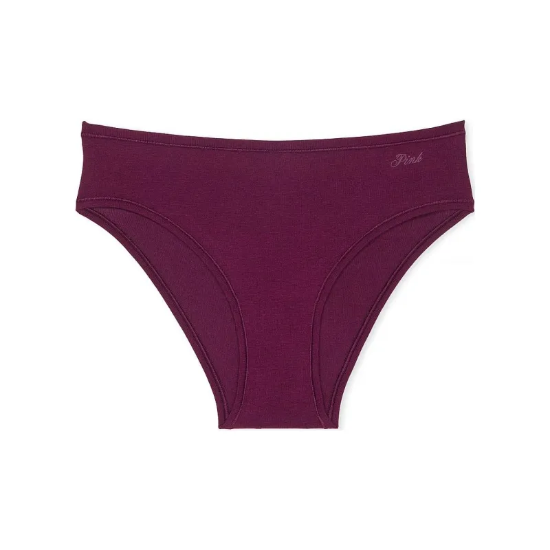 Victoria's Secret PINK Cotton Cheeky Panty / Wild Rose Underpants Women's 1 Pack Fuchsia-0