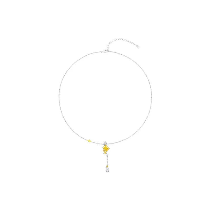 DESIGN CIRCLES S925 Silver Necklaces Women's-2