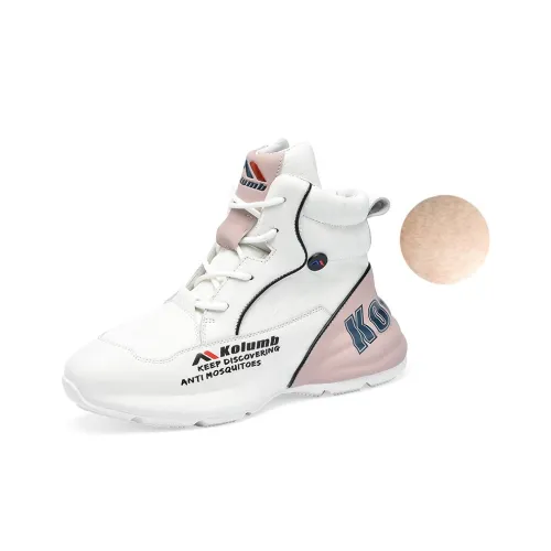 KOLUMB Warm Cushioning And Wear Resistant High Top Casual Shoes Women's