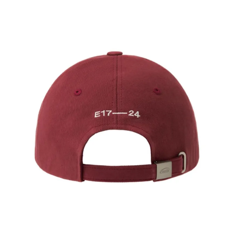 Emis Twill Baseball Caps Unisex Brick-2