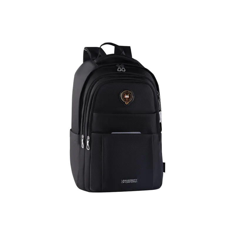 UNIVERSITY OF OXFORD Fabric Backpack Regular Men's Black/Dark Blue-1