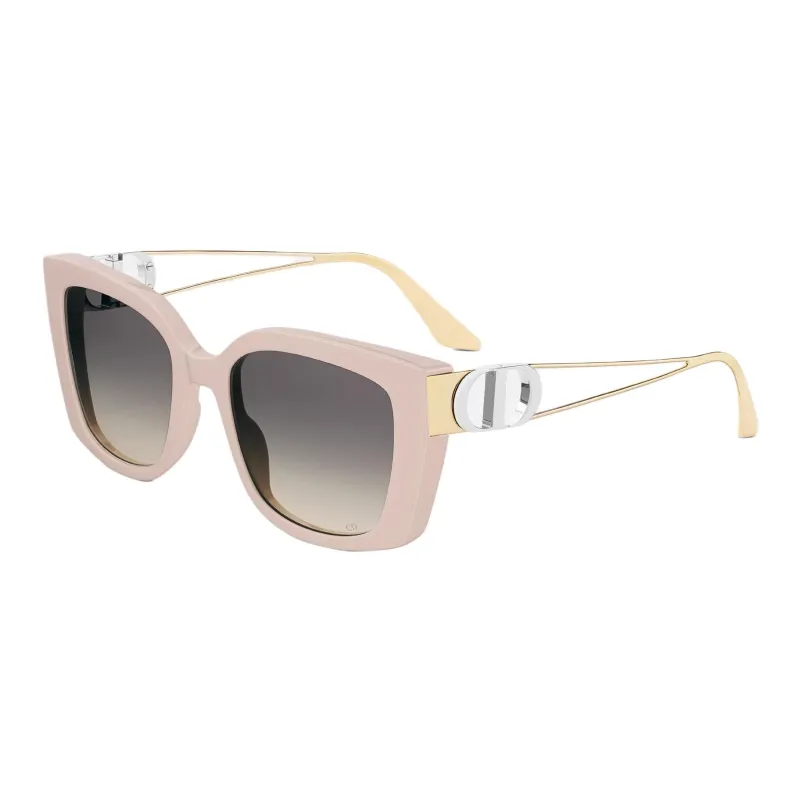 DIOR Acetate Metal Square Sunglasses Women's Nude-0
