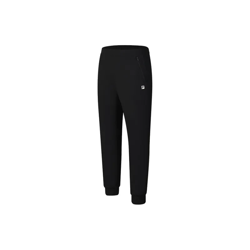 FILA Knitted Sports Pants Men's Pitch Black-1