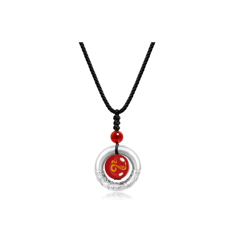 North Cain Agate Jade Necklaces Unisex-15