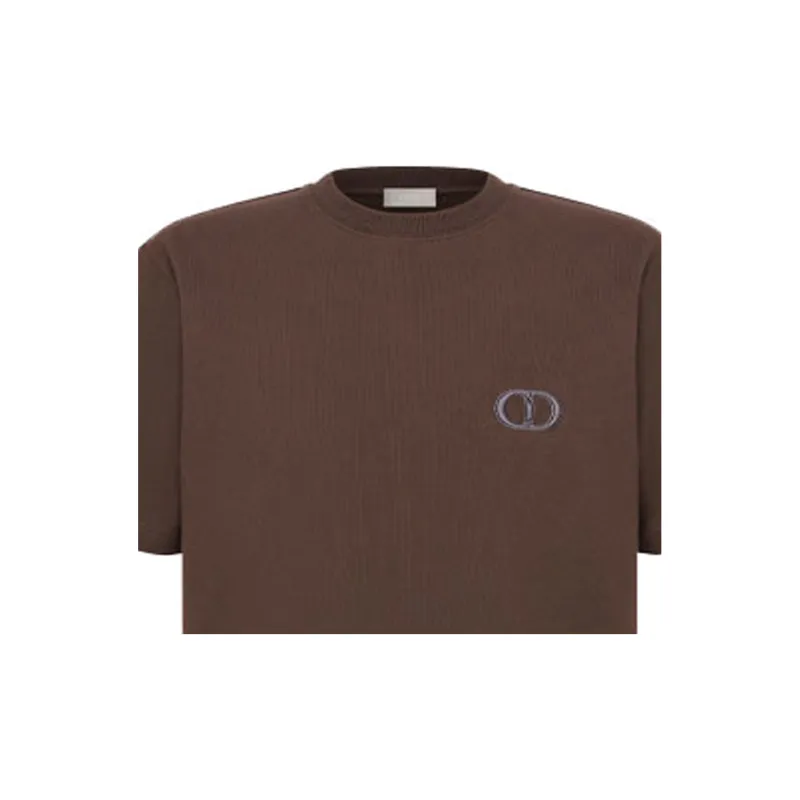 DIOR Dior Quarterly New Products T Shirt Men's Brown-3