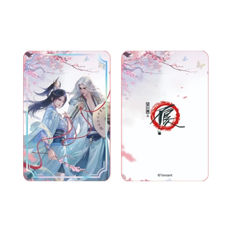 TENGXUNSHIPINCAOCHANGDI Paint The Rogue In The Jianghu Bonded For Life Collection Guanchu Anime Merchandise Badges-2